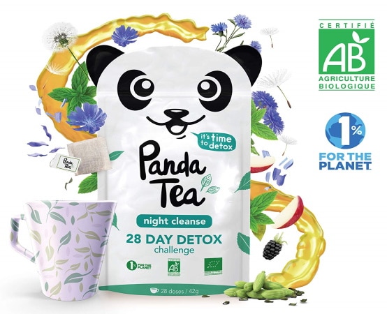 Thé detox tea détoxifiant PANDA TEA top3