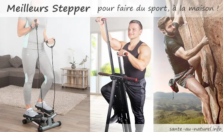 Le Corps pour la Maison Le Fitness /Écran LCD Corde /élastique Les Jambes Les Bras et Les Cuisses lahomie Stepper d/’Exercice Ultra Silencieux Supporte jusqu/à 100 kg avec Rampe