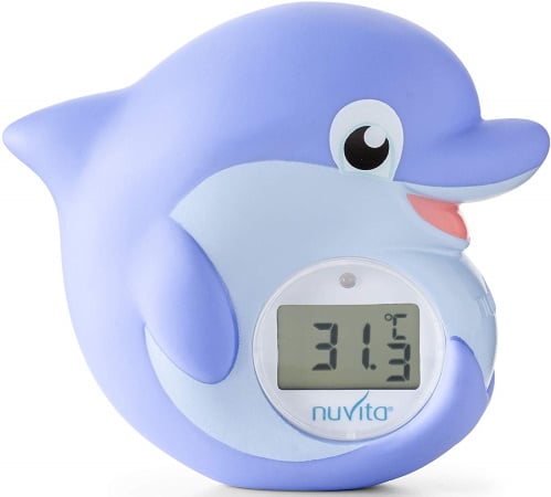 Thermomètre DAUPHIN bleu NUVITA pour bain bébé